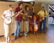 Blacktop Bend rehearsing