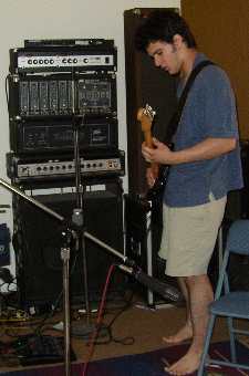 Darian in studio