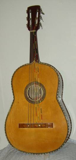 Guitarron (mariachi bass) from Espanola